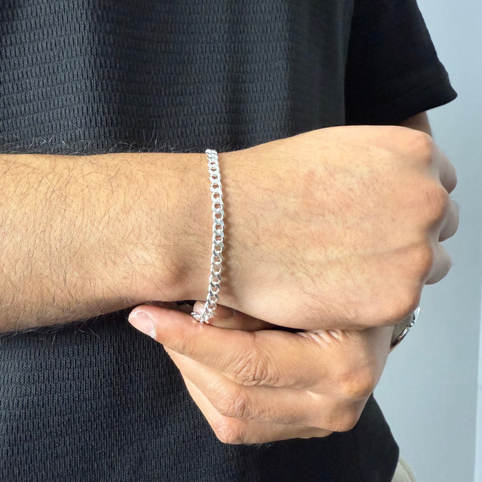 Pulsera Grumet 5mm – Silver Ice 02