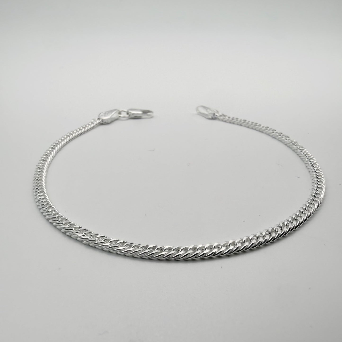 Pulsera Triple Grumet Plata 925 - 3mm – Silver Ice 04