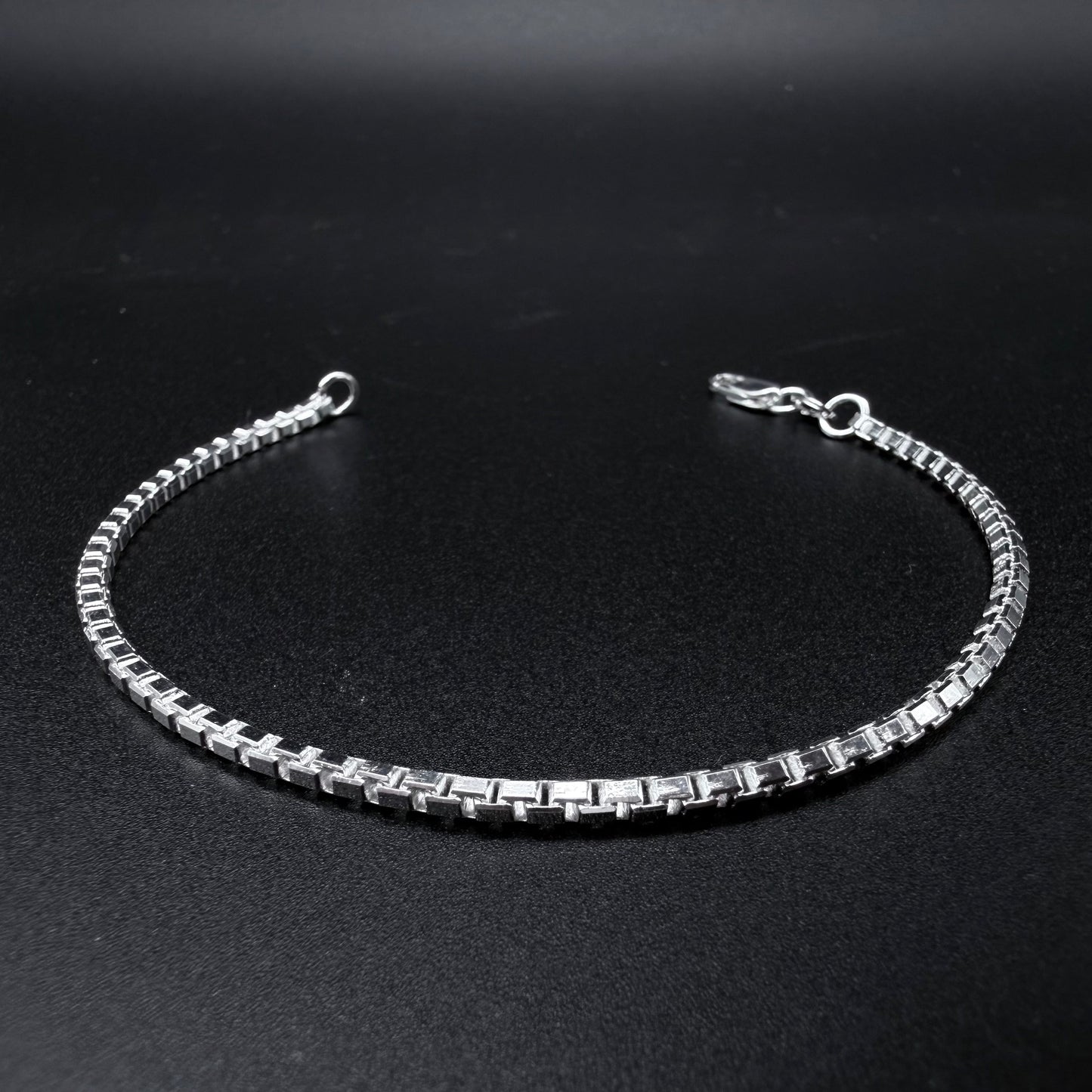 Pulsera Veneciana 2,5 mm – Silver Ice 06