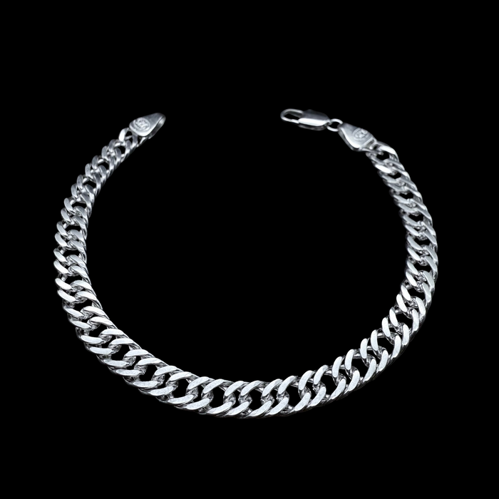Pulsera Triple Grumet - 7mm – Silver Ice 01
