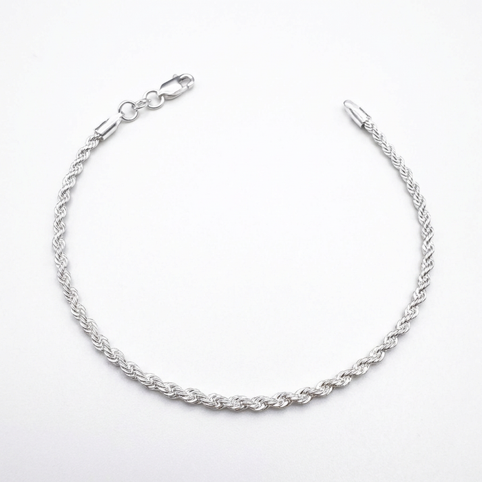 Pulsera Turbillón - 2,5mm – Silver Ice 01