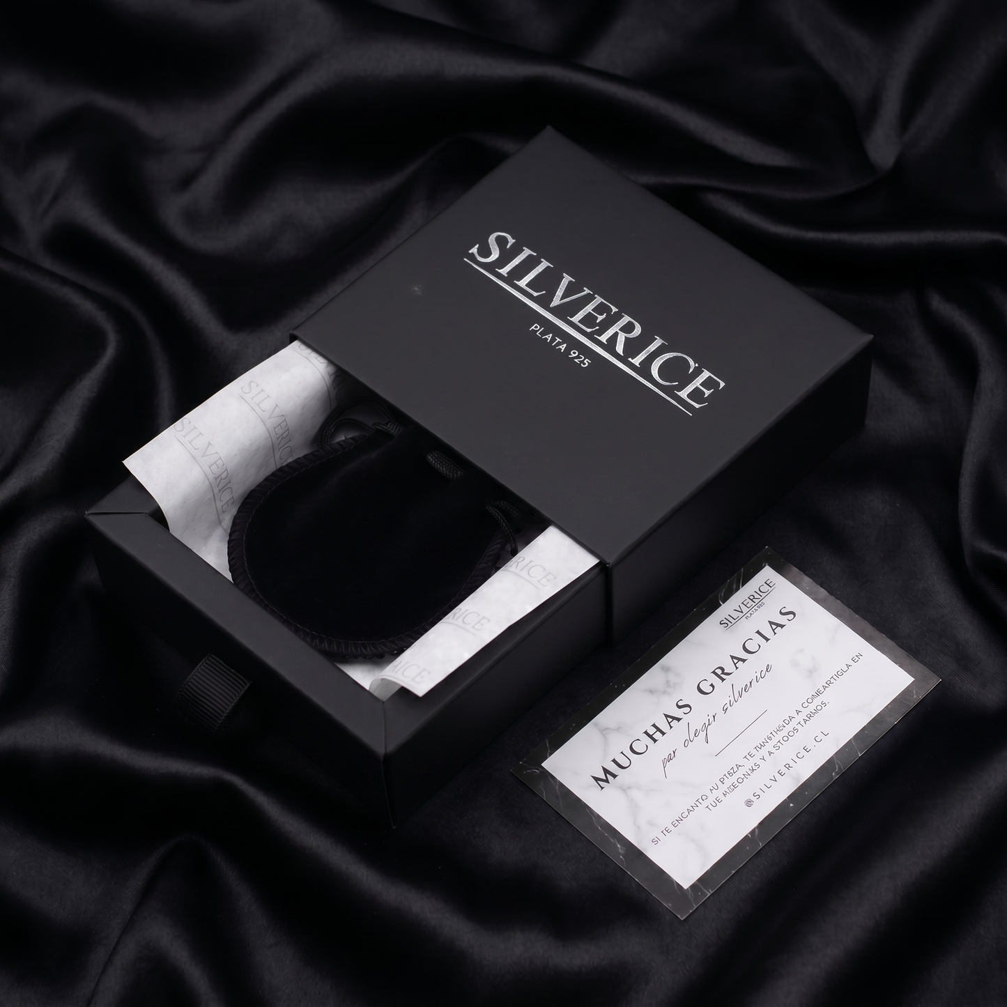 Empaque Silver Ice – Aros Flor Pavé - Plata 925