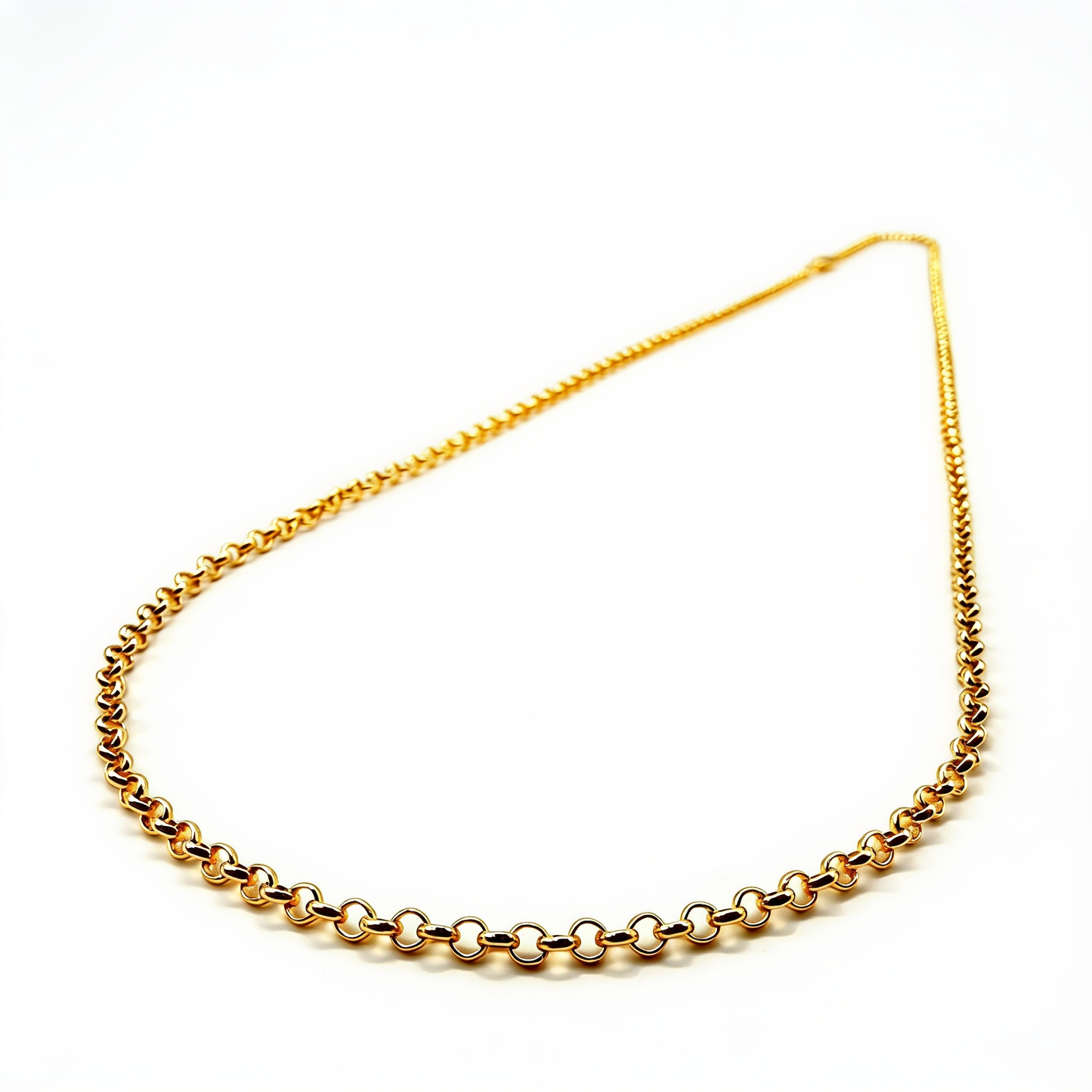 Cadena Rolo Oro Goldfilled – 60 cm x 2 mm