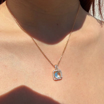 Cadena Cielo Celeste - Oro Goldfilled Rosa – Silver Ice 03