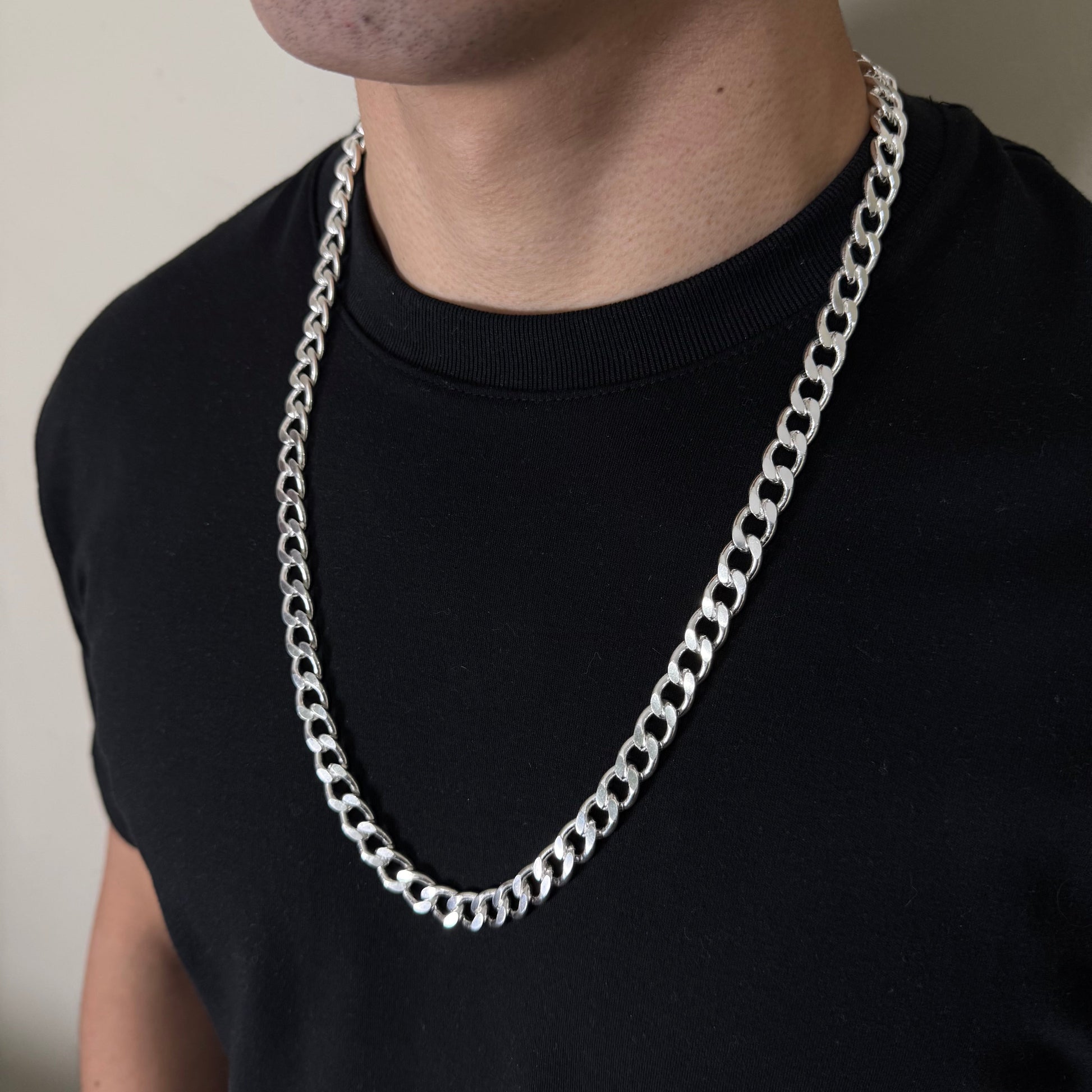 Cadena Grumet 10mm – Silver Ice 04