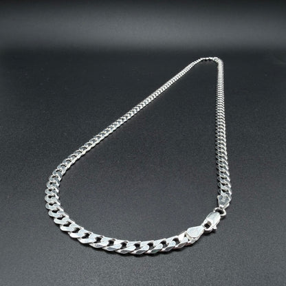 Cadena Cubana 5,5mm - Plata 925 Italy