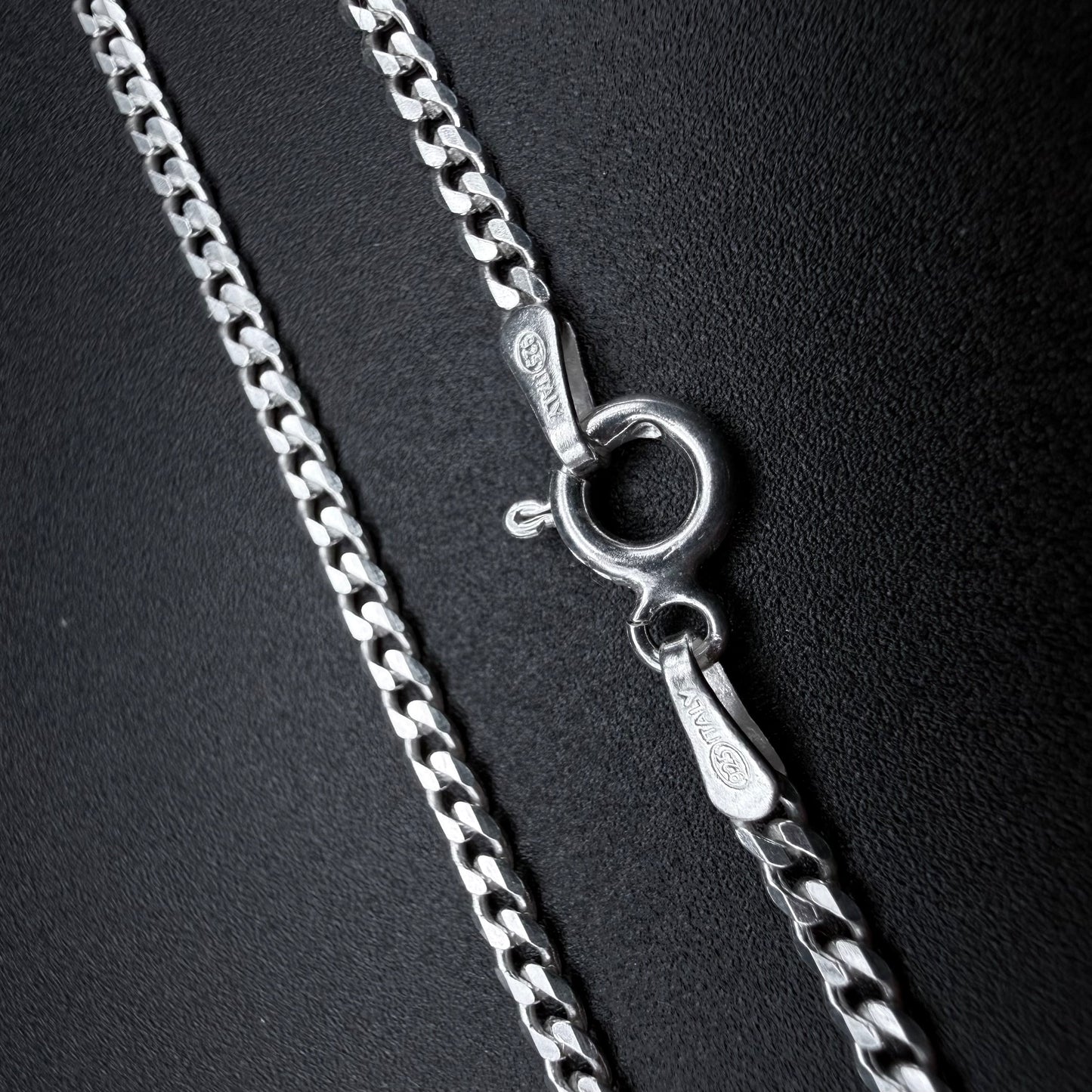 Cadena Cubana 2mm - Plata 925 Italy – Silver Ice 03