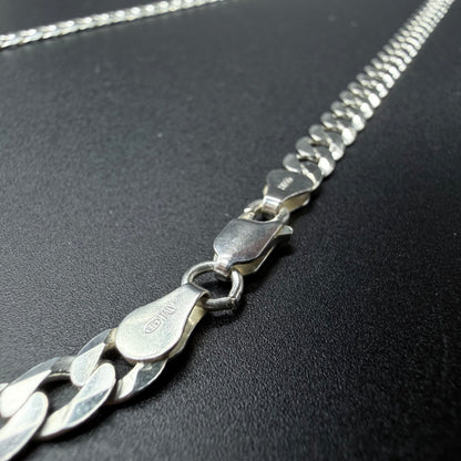 Cadena Cubana 6 mm - Plata 925 Italy