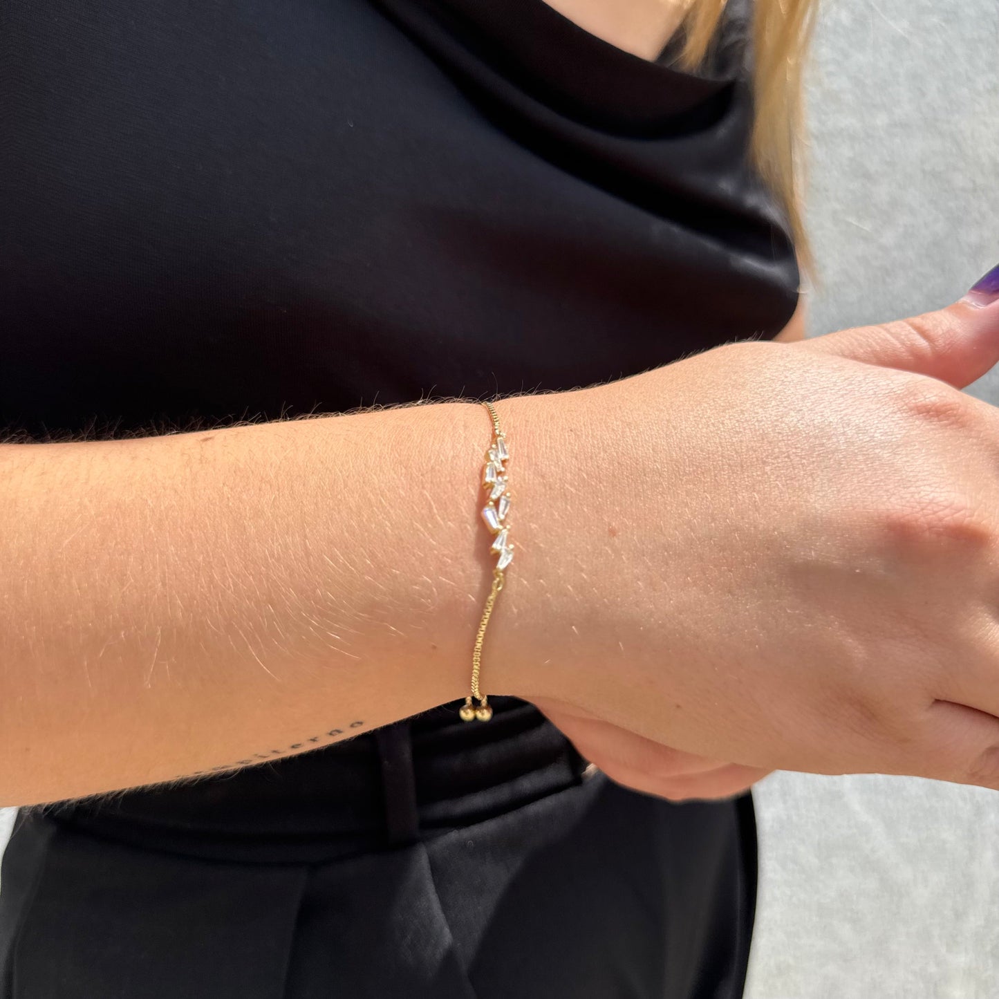 Pulsera Rayo de Luz Oro – Silver Ice 02