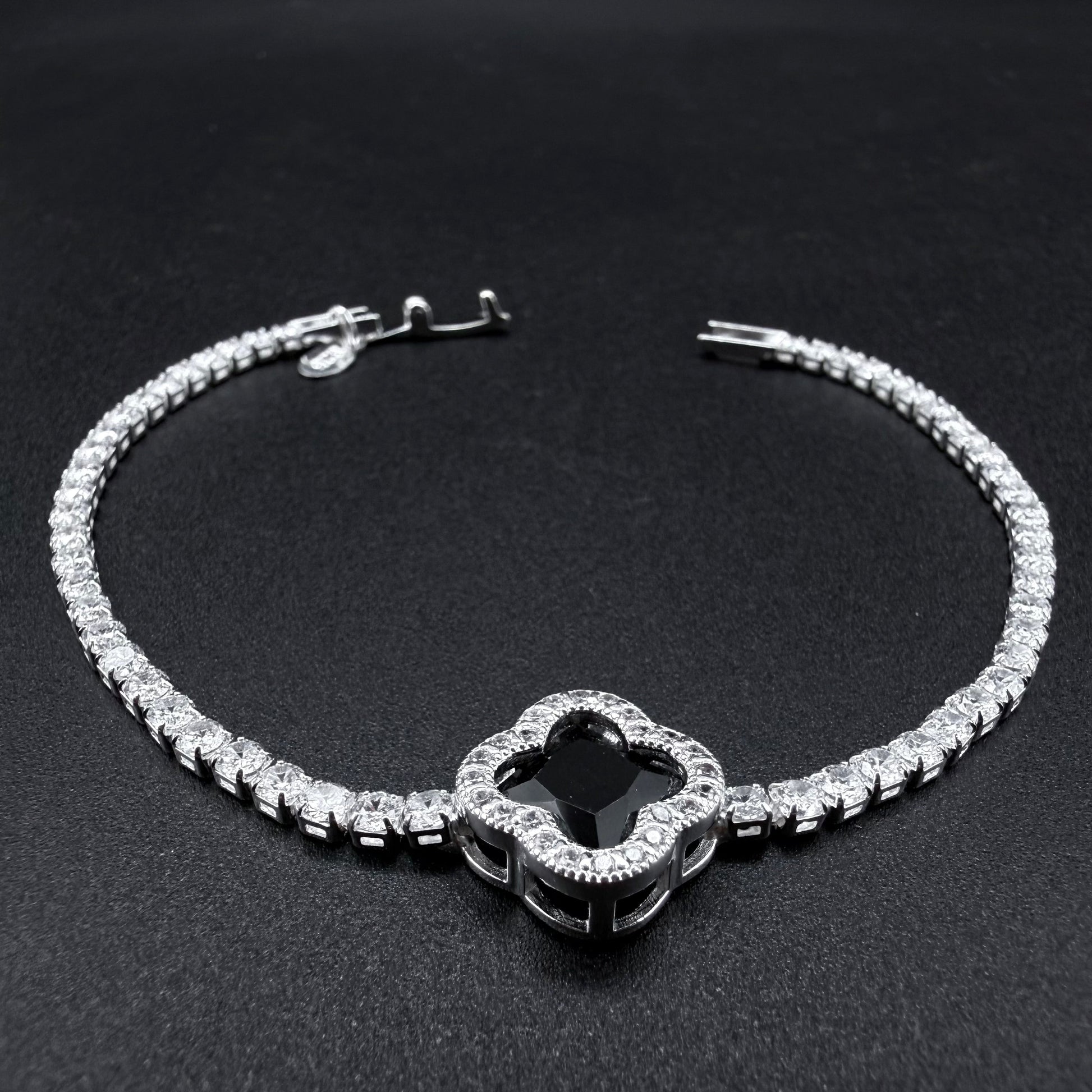 Pulsera Tennis Van Cleef Tennis 2mm – Silver Ice 03
