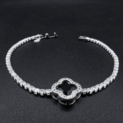 Pulsera Tennis Van Cleef Tennis 2mm – Silver Ice 03