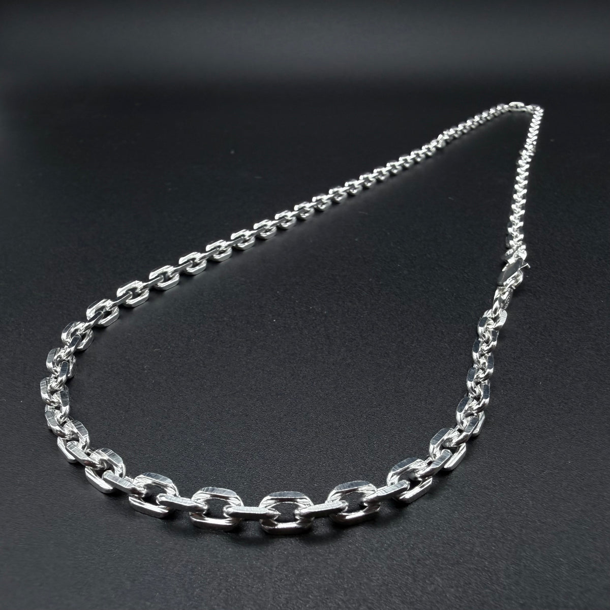 Cadena Rolo Limada Plata 925 - 5 mm