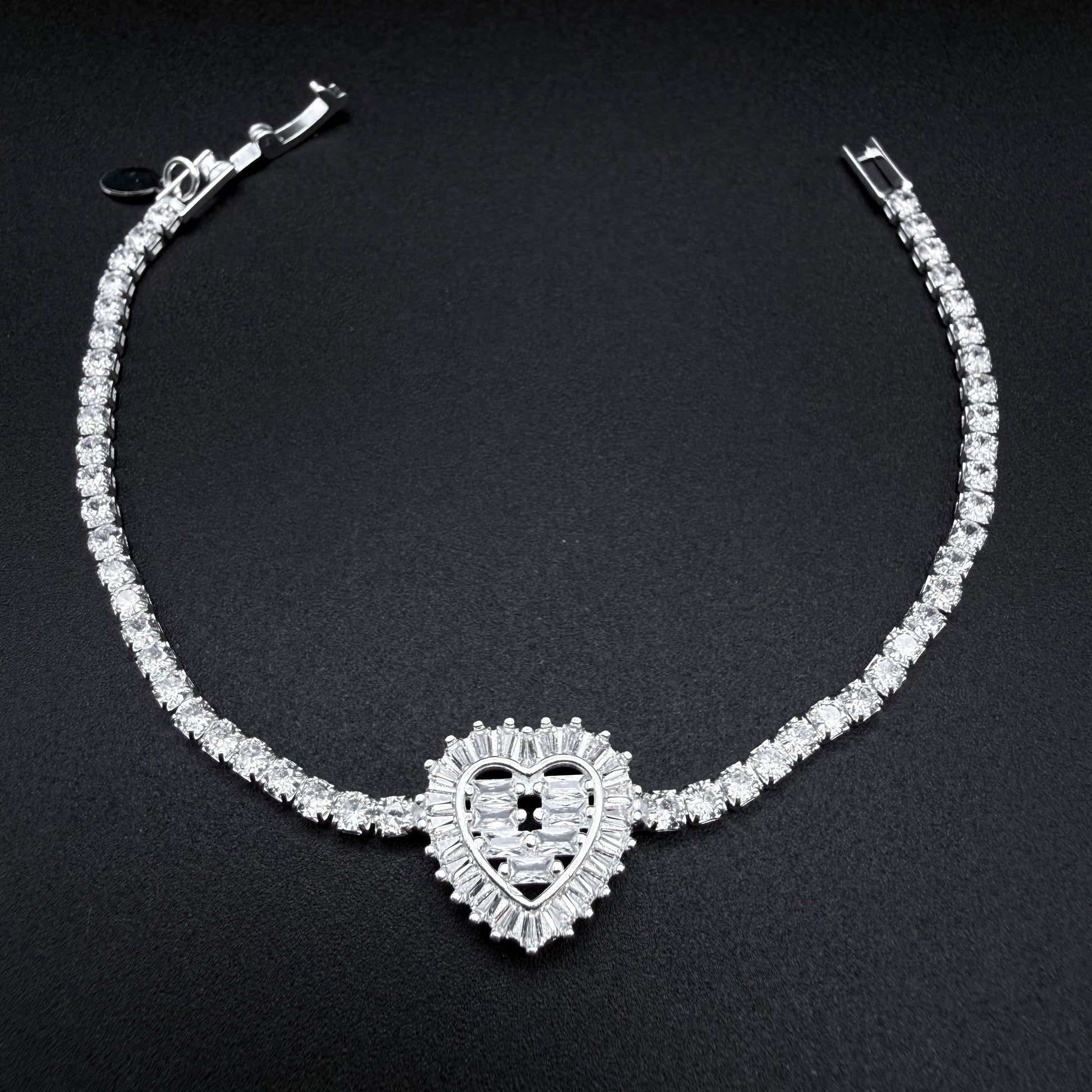 Pulsera Love Crown Tennis Plata 925 – Silver Ice 02