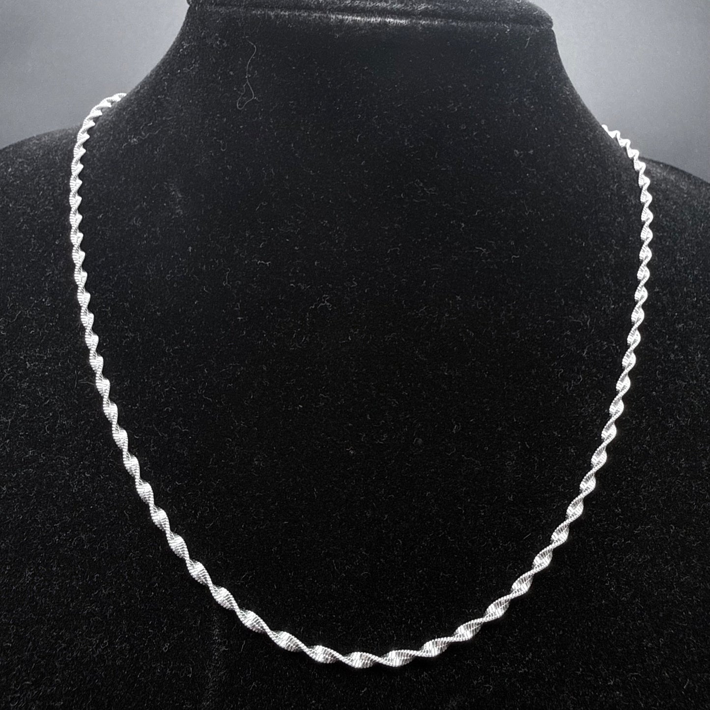 Cadena Espiral 2,5mm - Plata 925 Italy – Silver Ice 03