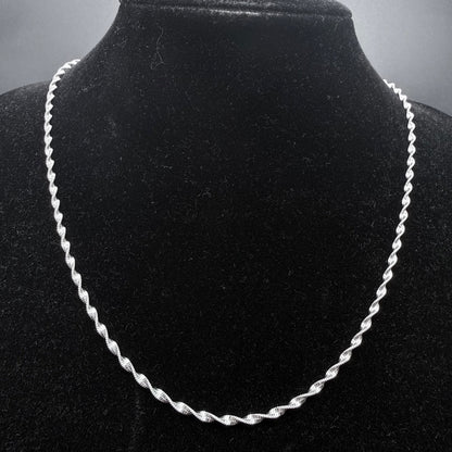 Cadena Espiral 2,5mm - Plata 925 Italy – Silver Ice 03