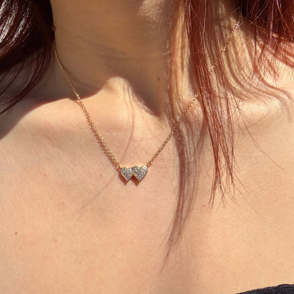 Cadena Twin Glow - Oro Goldfilled Rosa – Silver Ice 02