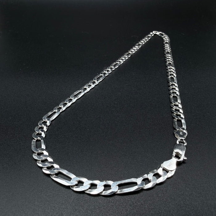 Cadena Fígaro 7mm - Plata 925 Italy – Silver Ice 01