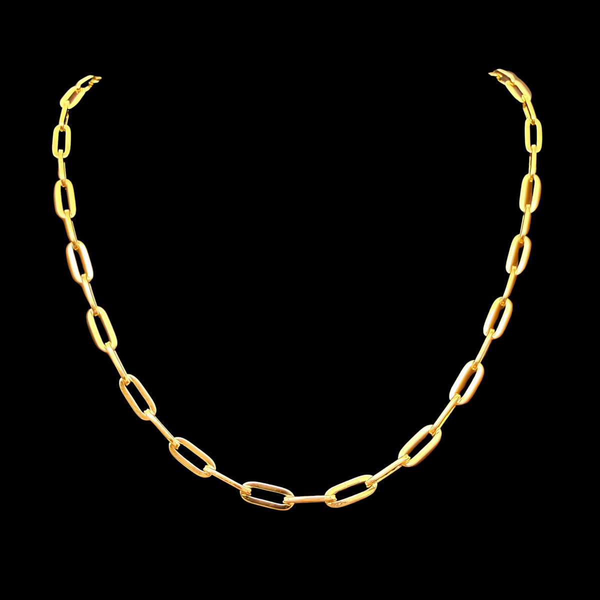 Cadena Eslabón Limada Oro – 5 mm – Silver Ice 05