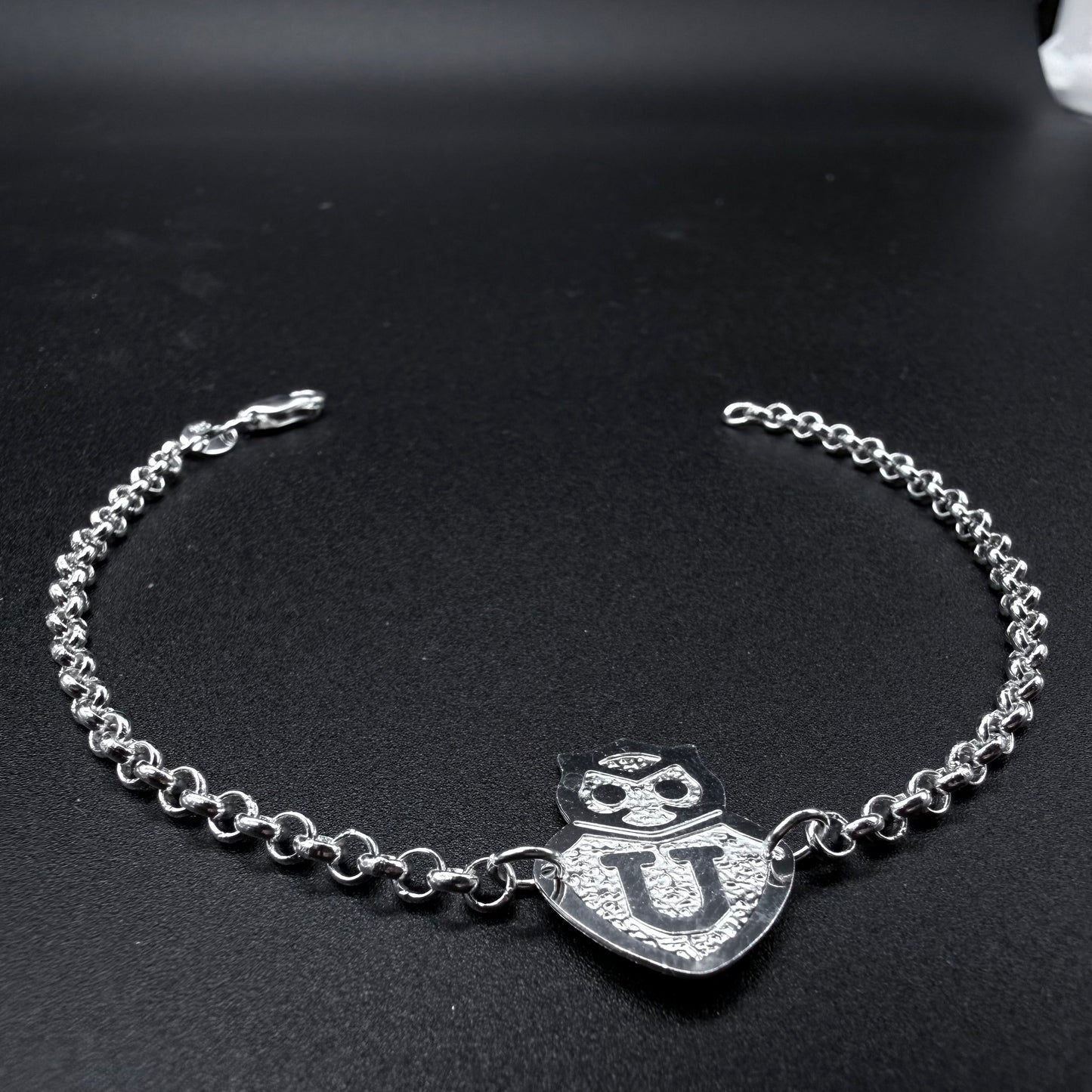 Pulsera Orgullo Azul Plata 925 – Silver Ice 01