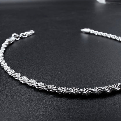Pulsera Turbillón - 2,5mm – Silver Ice 04