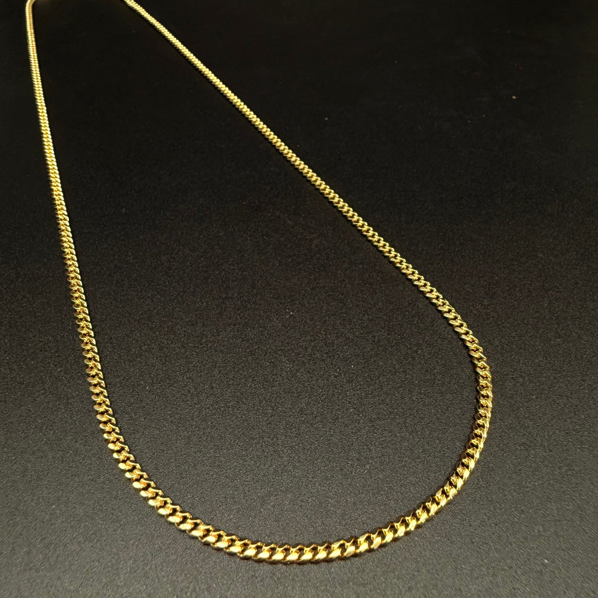 Cadena Cubana Oro – 3,5 mm – Silver Ice 03