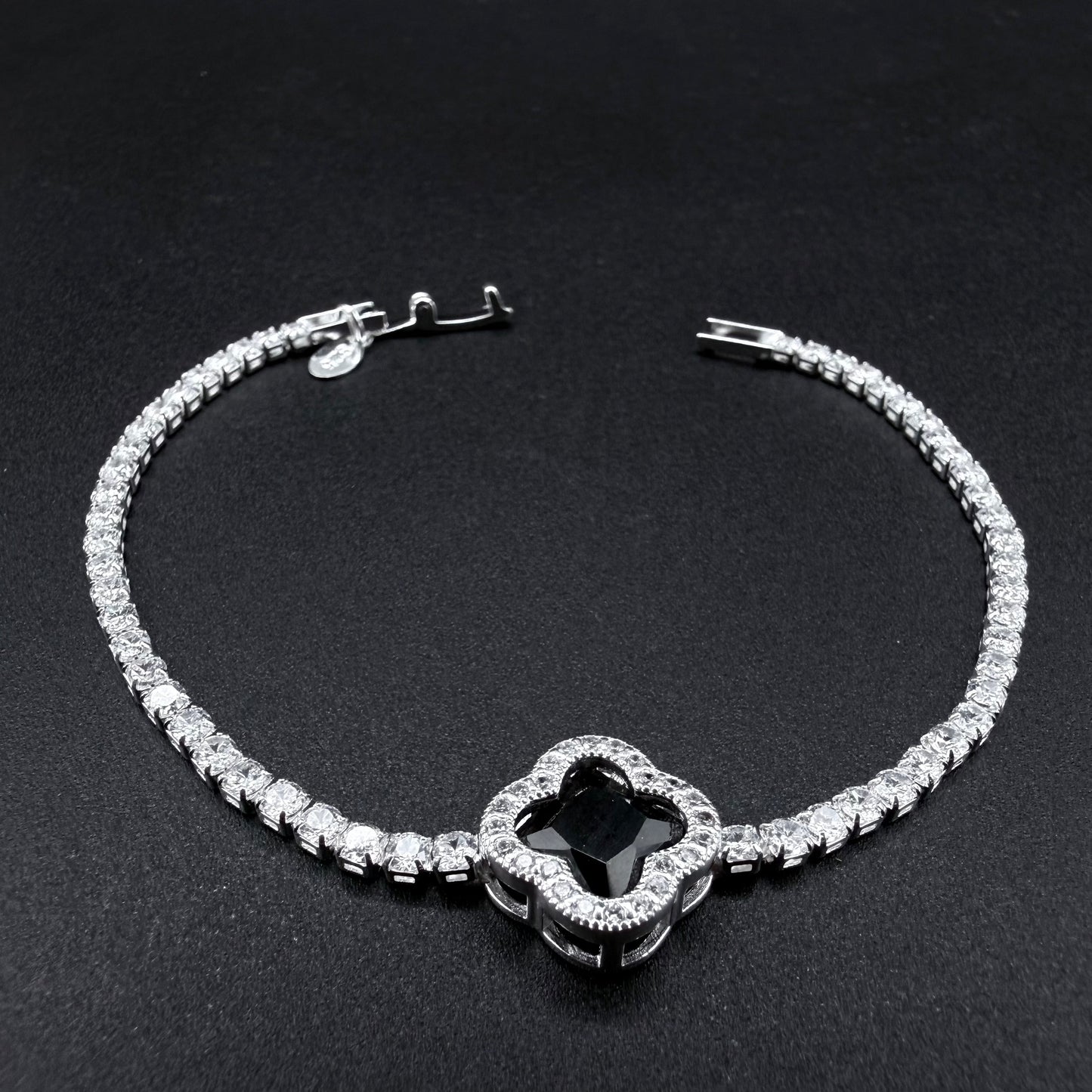 Pulsera Tennis Van Cleef Tennis 2mm – Silver Ice 05