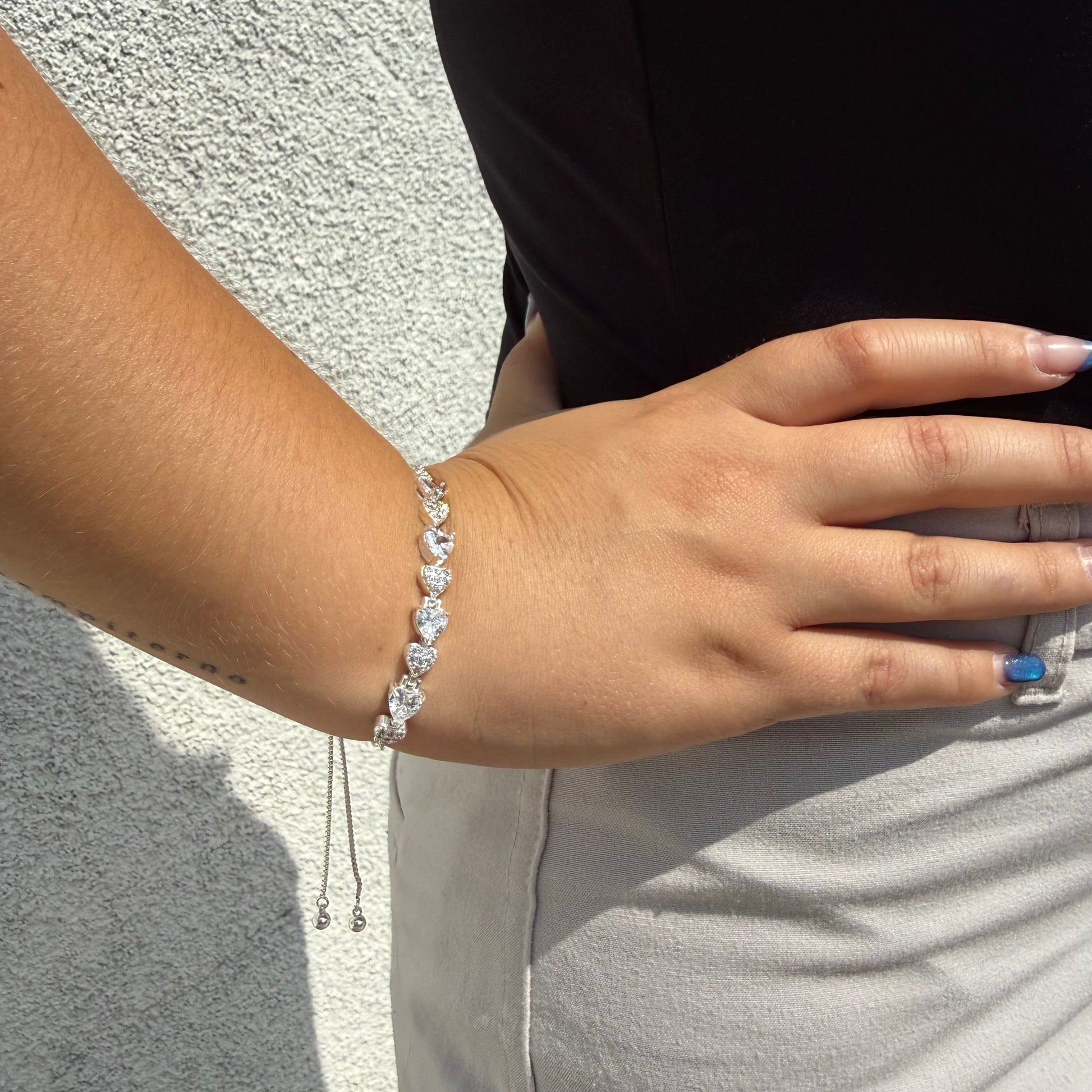 Pulsera Crystal Love Plata – Silver Ice 02