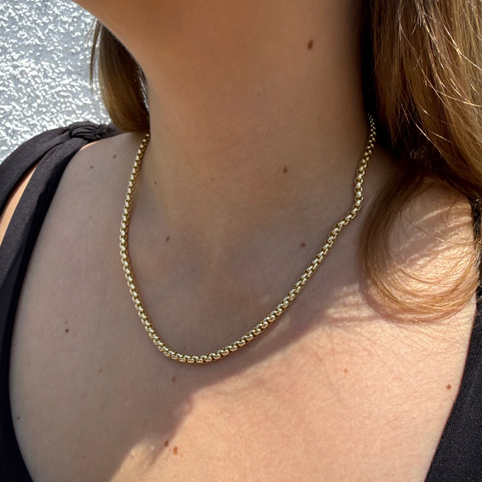 Cadena Veneciana Redonda Oro – Silver Ice 06
