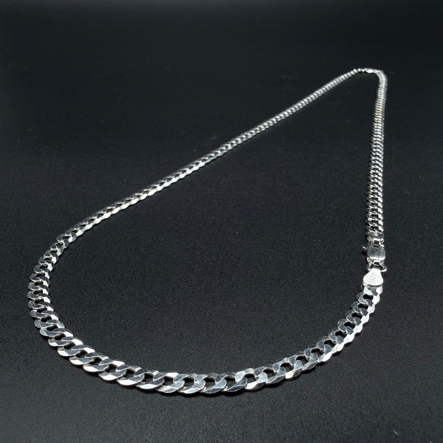 Cadena Grumet 4mm - Plata 925 Italy – Silver Ice 03