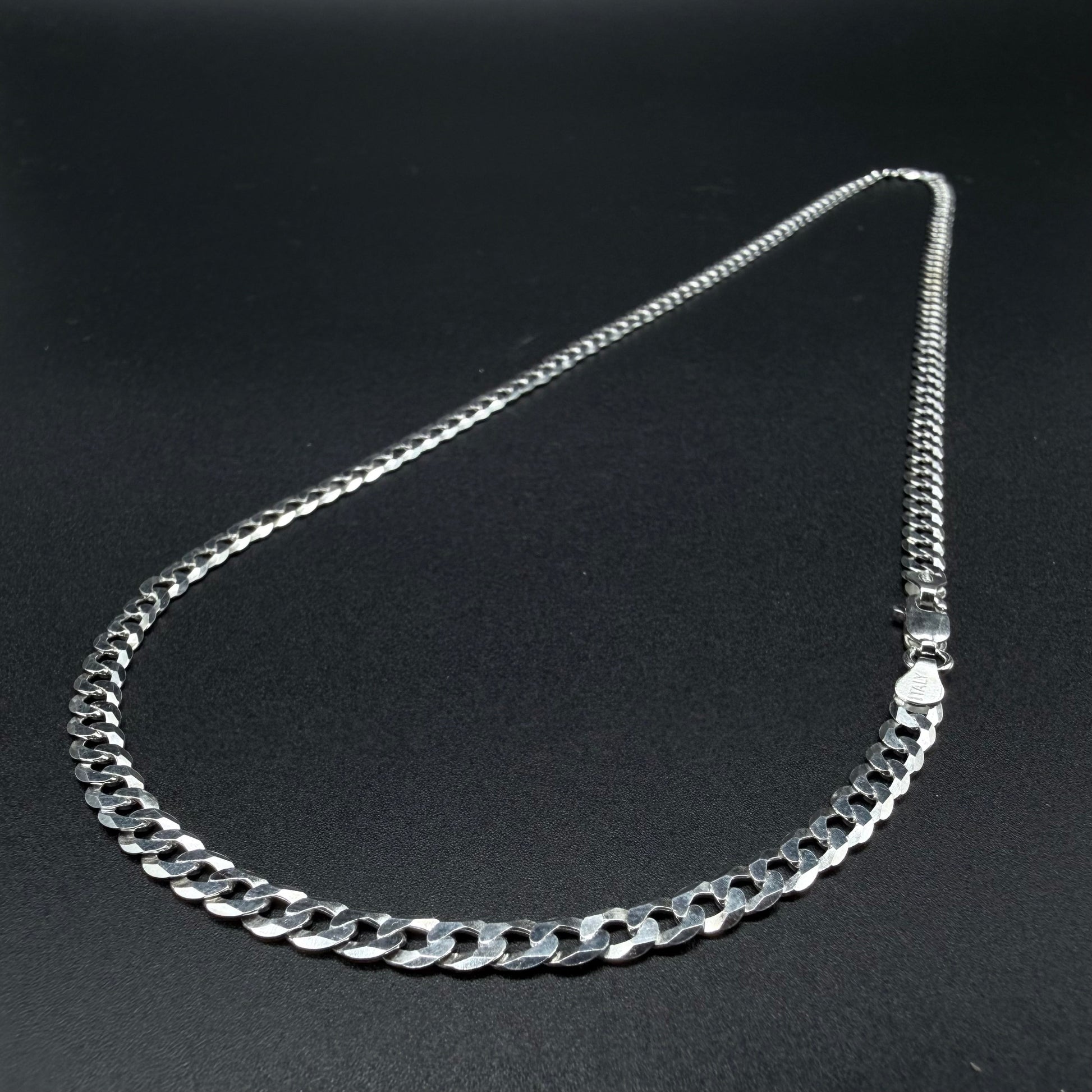 Cadena Grumet 4mm - Plata 925 Italy – Silver Ice 03