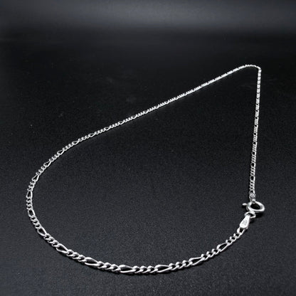 Cadena Fígaro 2mm - Plata 925 Italy – Silver Ice 01