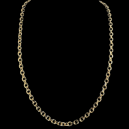 Cadena Rolo Limada Oro – 6mm – Silver Ice 01