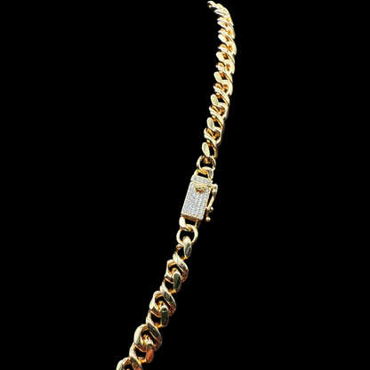 Cadena Diamond Oro – 7 mm – Silver Ice 03