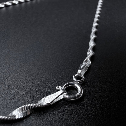Cadena Espiral 2,5mm - Plata 925 Italy – Silver Ice 02
