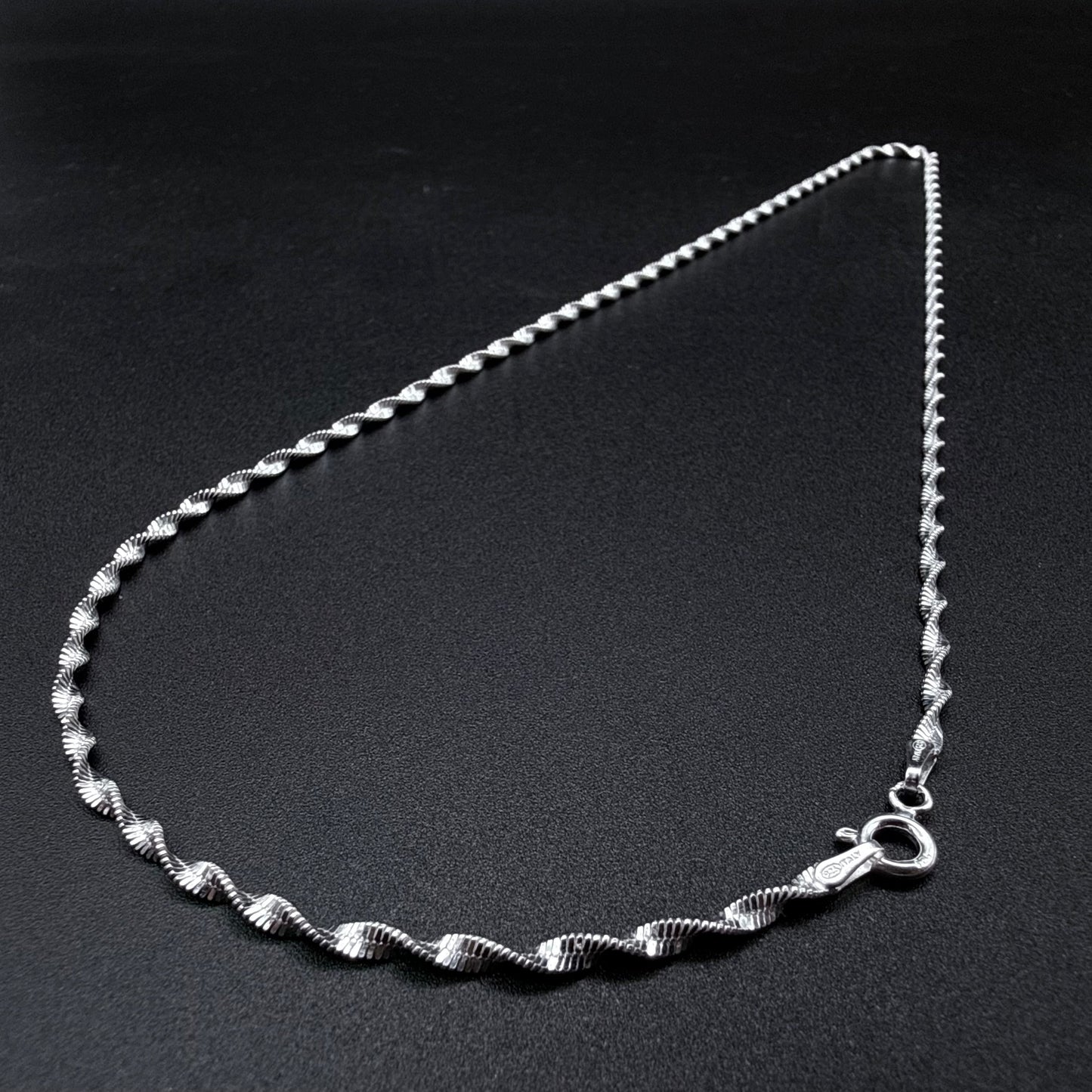 Cadena Espiral 2,5mm - Plata 925 Italy – Silver Ice 01