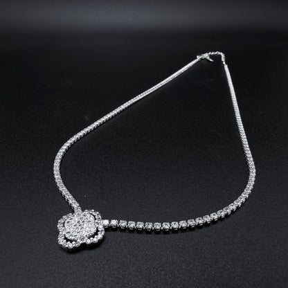 Collar Trébol Glamour Plata 925 – Silver Ice 02