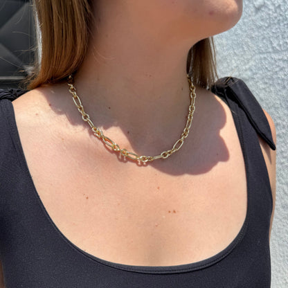 Cadena Rolo Satinada Oro – Silver Ice 07