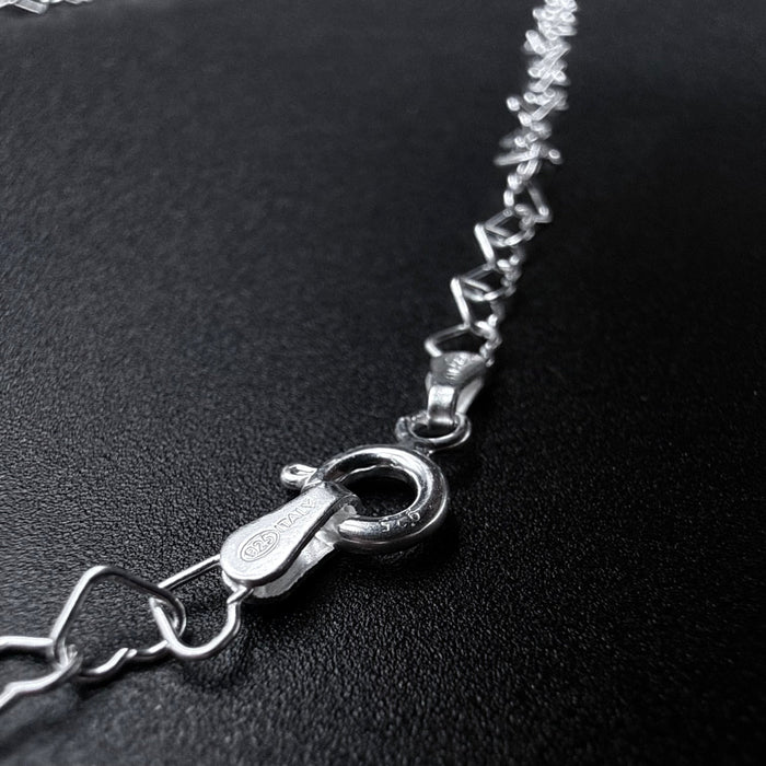 Cadena Corazones 3mm - Plata 925 Italy – Silver Ice 02