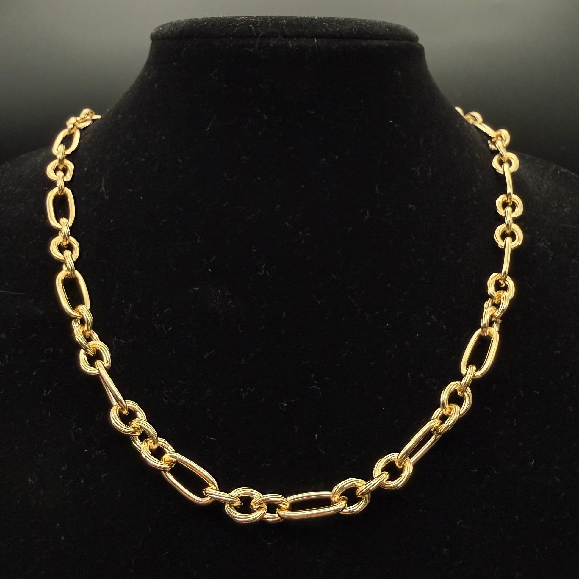 Cadena Rolo Satinada Oro – Silver Ice 05