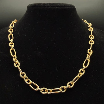 Cadena Rolo Satinada Oro – Silver Ice 05