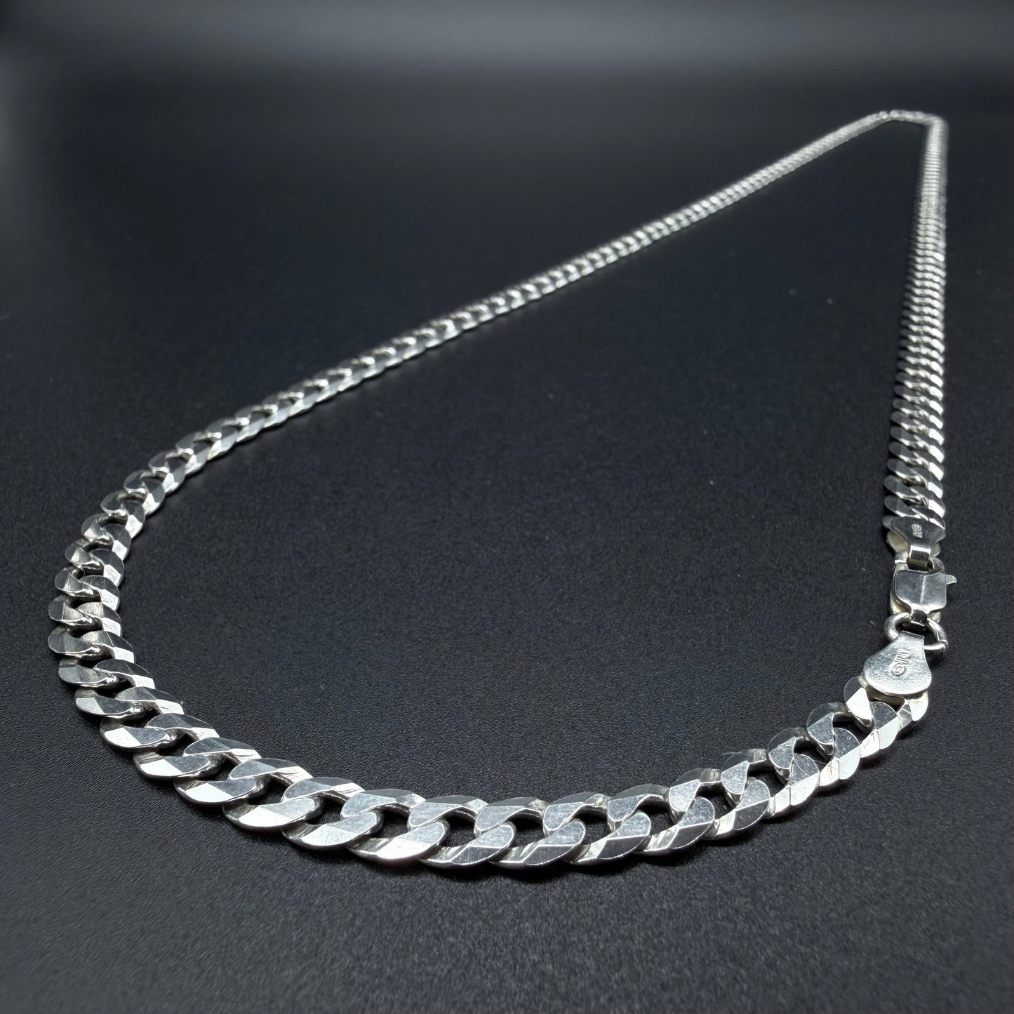 Cadena Cubana 6 mm - Plata 925 Italy
