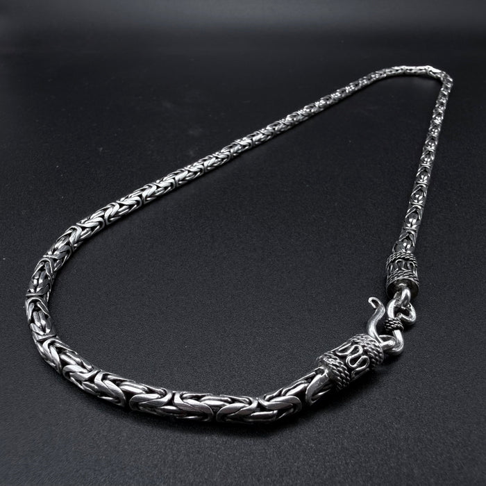 Cadena Camino del Inca 4mm - Plata 925 Italy – Silver Ice 01