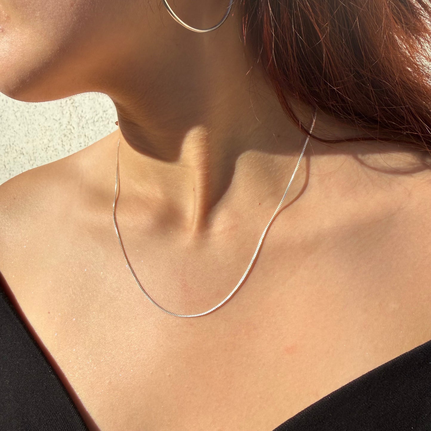 Cadena Veneciana 1mm – Silver Ice 03
