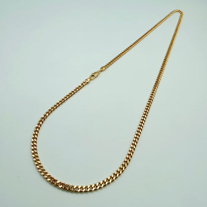 Cadena Cubana Oro – 4mm – Silver Ice 03
