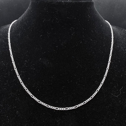Cadena Fígaro 2mm - Plata 925 Italy – Silver Ice 04