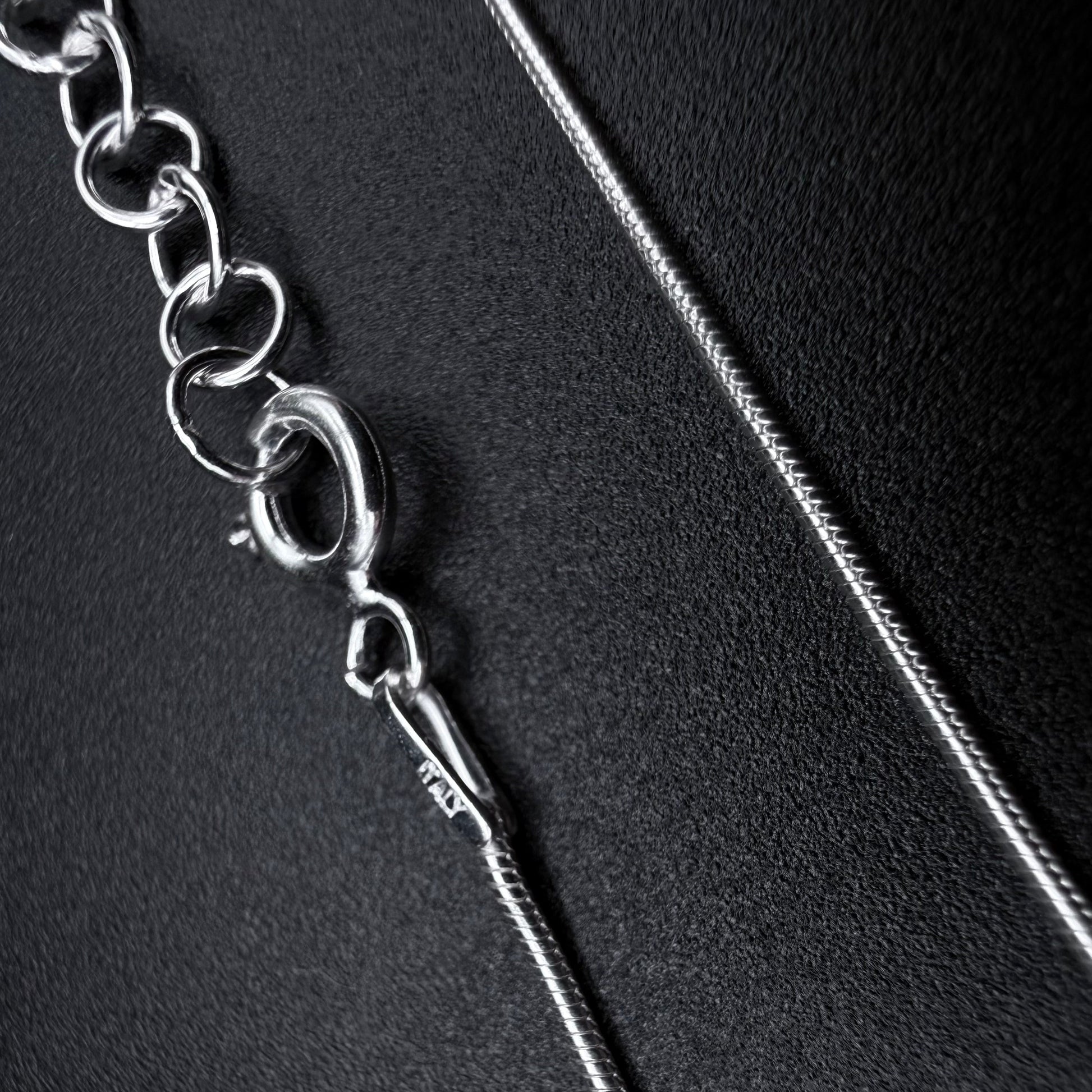 Pulsera Snake Chain 1mm - Plata 925 Italy – Silver Ice 02
