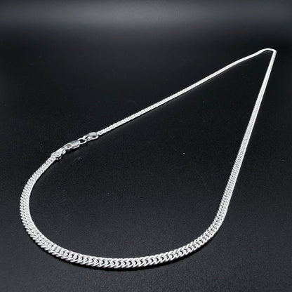 Cadena Triple Grumet 3mm – Silver Ice 02