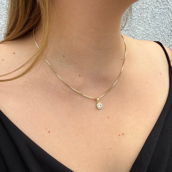 Cadena Luz Veneciana Oro – 1mm – Silver Ice 02