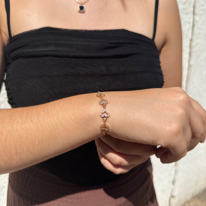 Pulsera Suspiro de Amor - Oro Rosa – Silver Ice 05