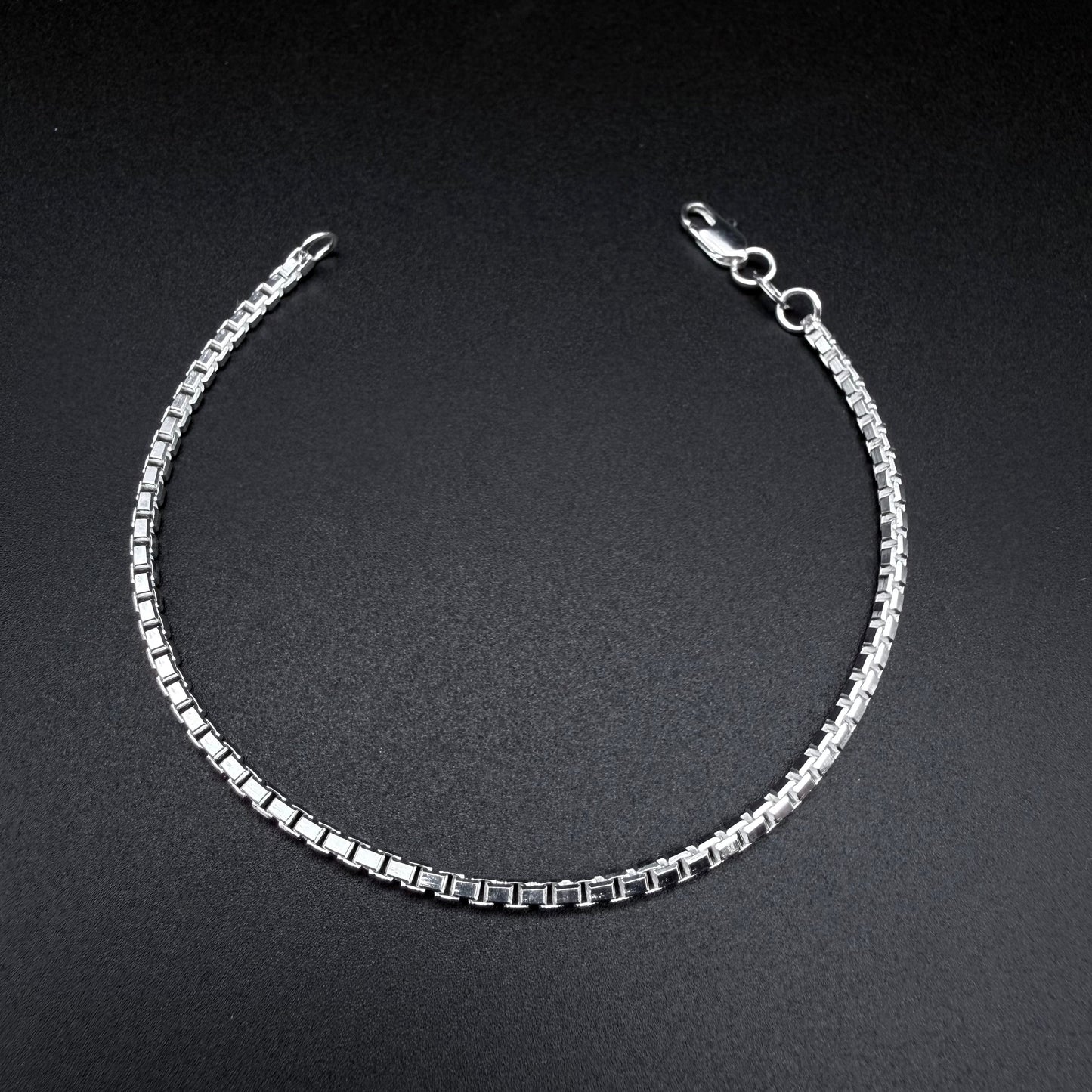Pulsera Veneciana 2,5 mm – Silver Ice 05